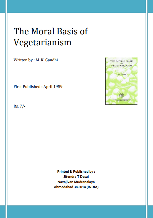 The Moral Basis of Vegetarianism, Language - English